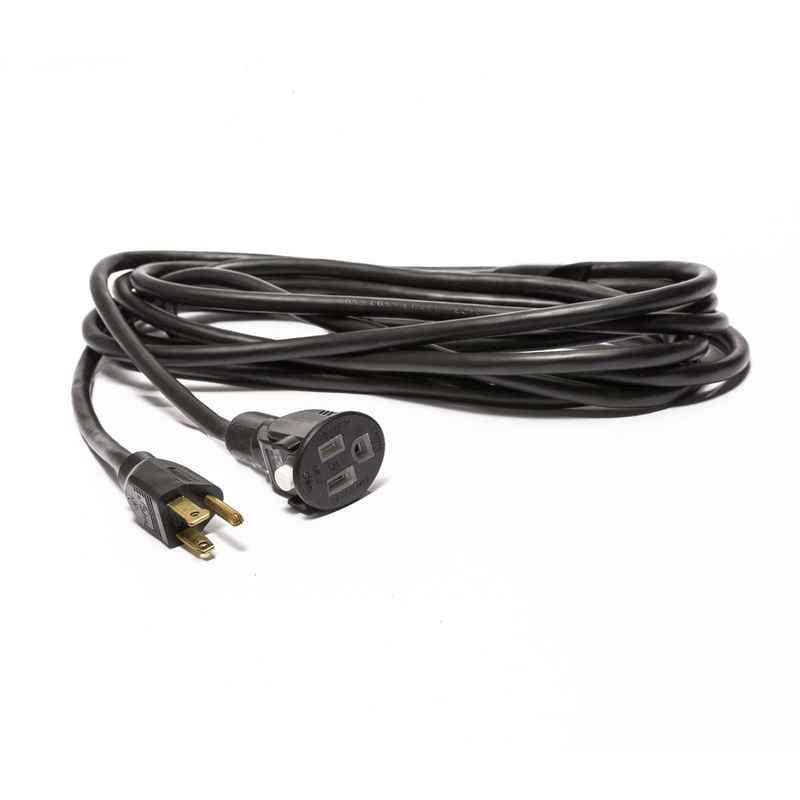15-100ft Extension Cord, Single Adapter with Lock 16AWG 15|5141a6767ae68092a7282075135c0e47