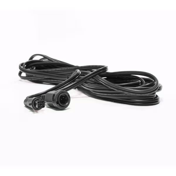 25ft Extension Cord / 1-Channel Black Wire, 25|44e0bdc9a37ec6efc5f6a02f44c1a529