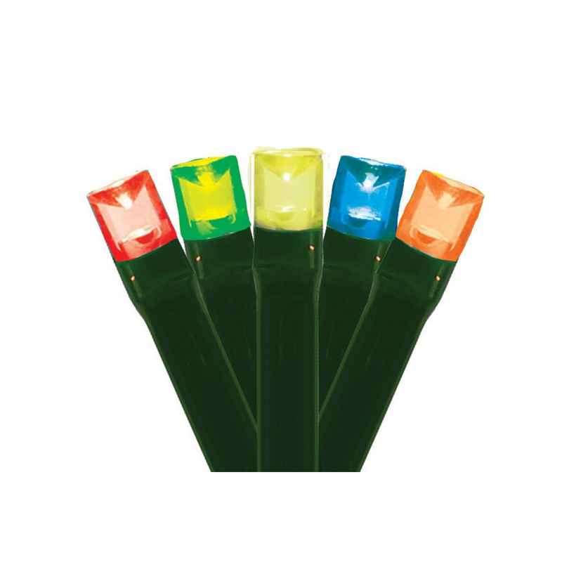 30L 5mm LED Battery Light String, 4in Bulb Spacing Multi-5 (Ruby Red, Green, Yellow, Blue, Orange)|58860f87ae9496efac39477b43a1343f