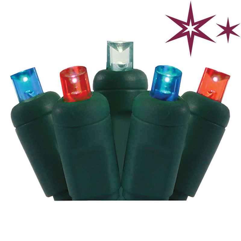 Americana Twinkle (Cool White with .25 Blue, Red Twinkle)