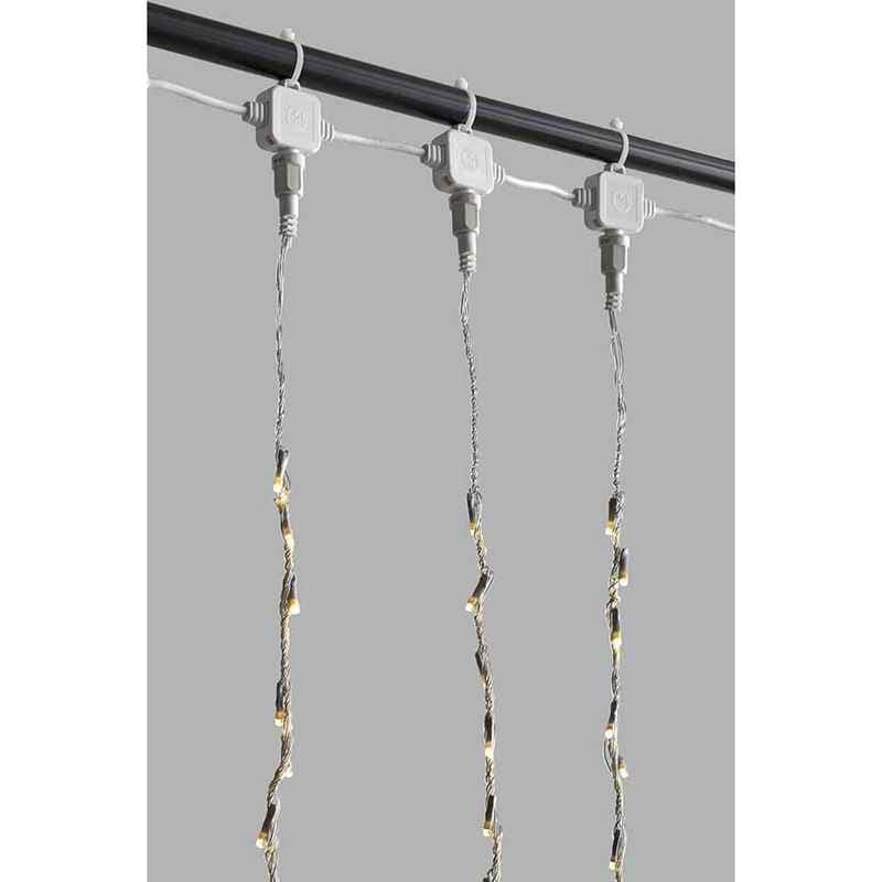 48L 5mm LED Digital Curtain Light String / 3-Channel, 2in Bulb Spacing Warm White|01e33ae26b31df747a72729a4e3bdfad