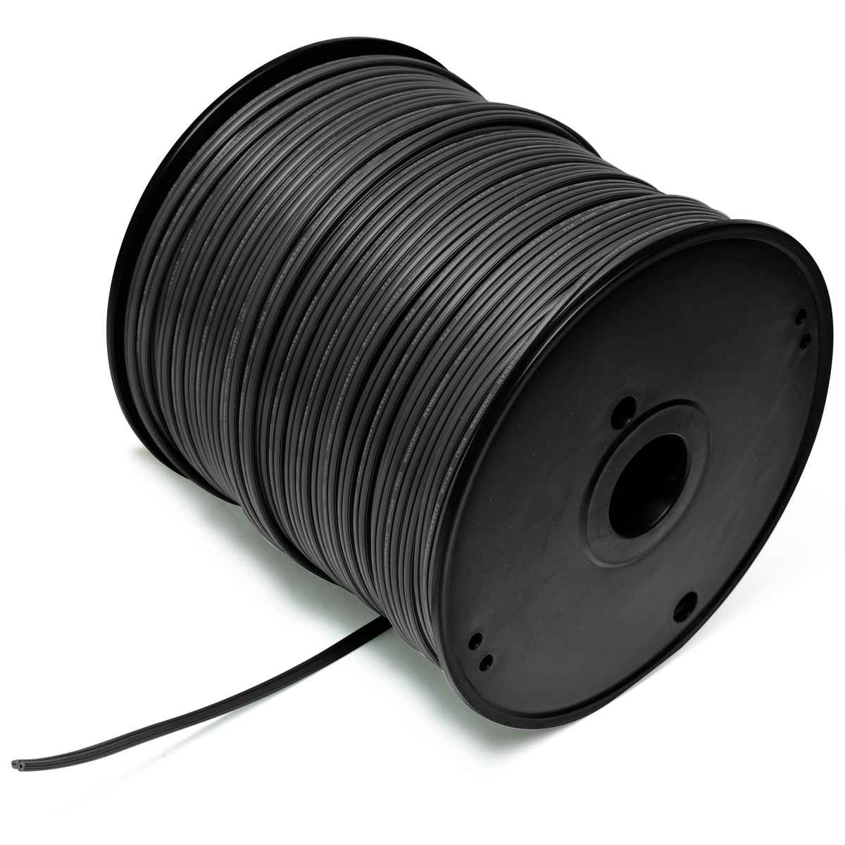 500ft Zip Wire / SPT-1W 2x18AWG Black Wire|44e0bdc9a37ec6efc5f6a02f44c1a529