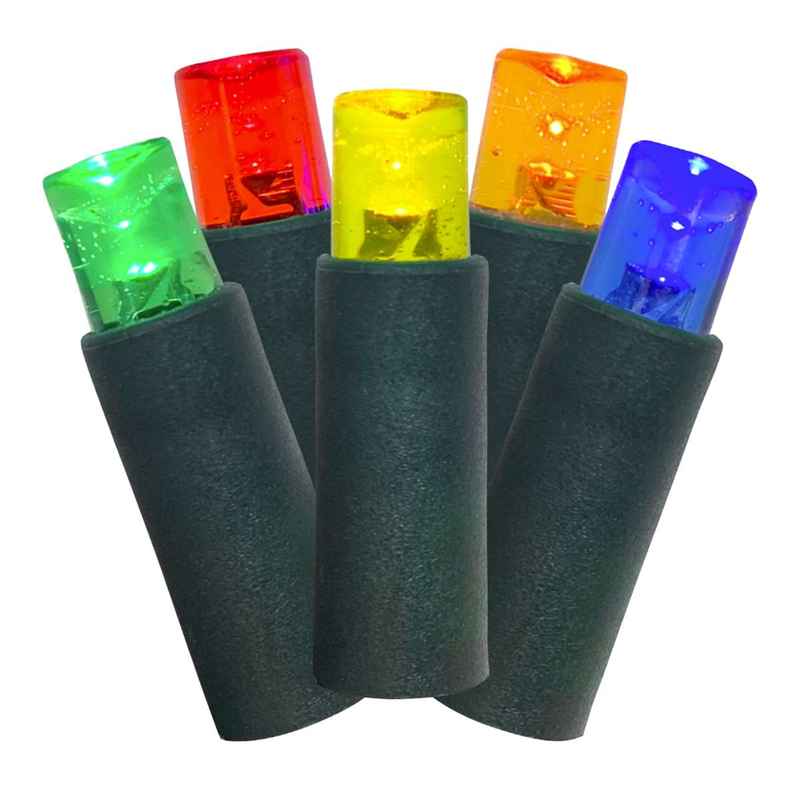 50L 7mm LED Light String, 6in Bulb Spacing Multi-5 (Ruby Red, Green, Yellow, Blue, Orange)|58860f87ae9496efac39477b43a1343f