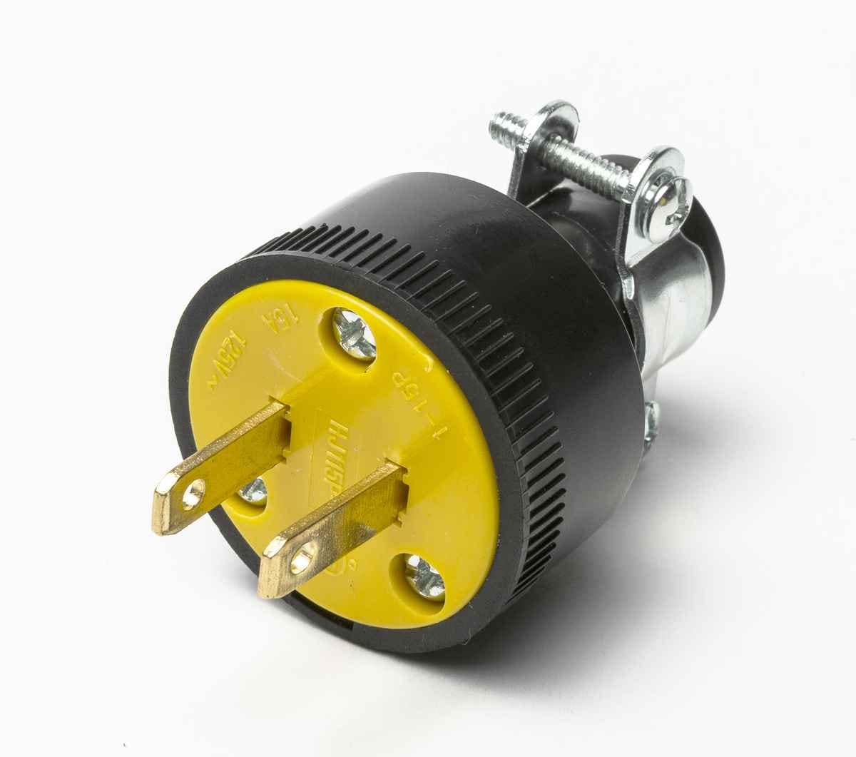 Black Commercial Grade 2-prong Connectors Male Connector|fa7ccf9bf011c97af0be704f1955b504