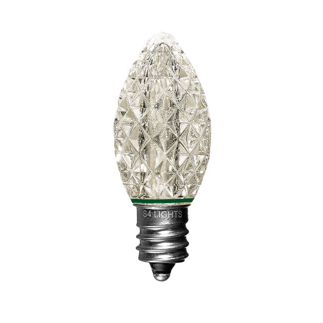 C7 LED Faceted Bulb, E12 Base Warm White 2800K|4c1375727f76be145a473720da11a8c1