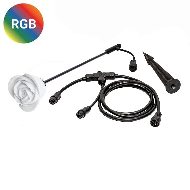 LED Flower Collection Light Stakes Rose Stake, RGB|c6fe23d5dd35794074e010982e7fdb85