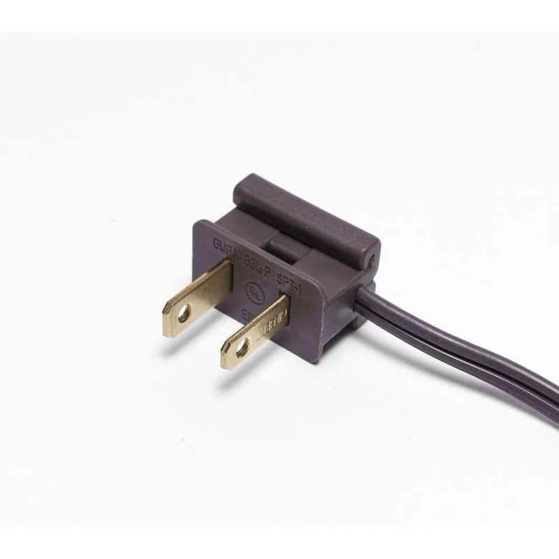 Wire Piercing 2-prong Connectors - SPT-1W Male Connector, Brown|82d26cb907b159663a9ce71ae7d01fe0