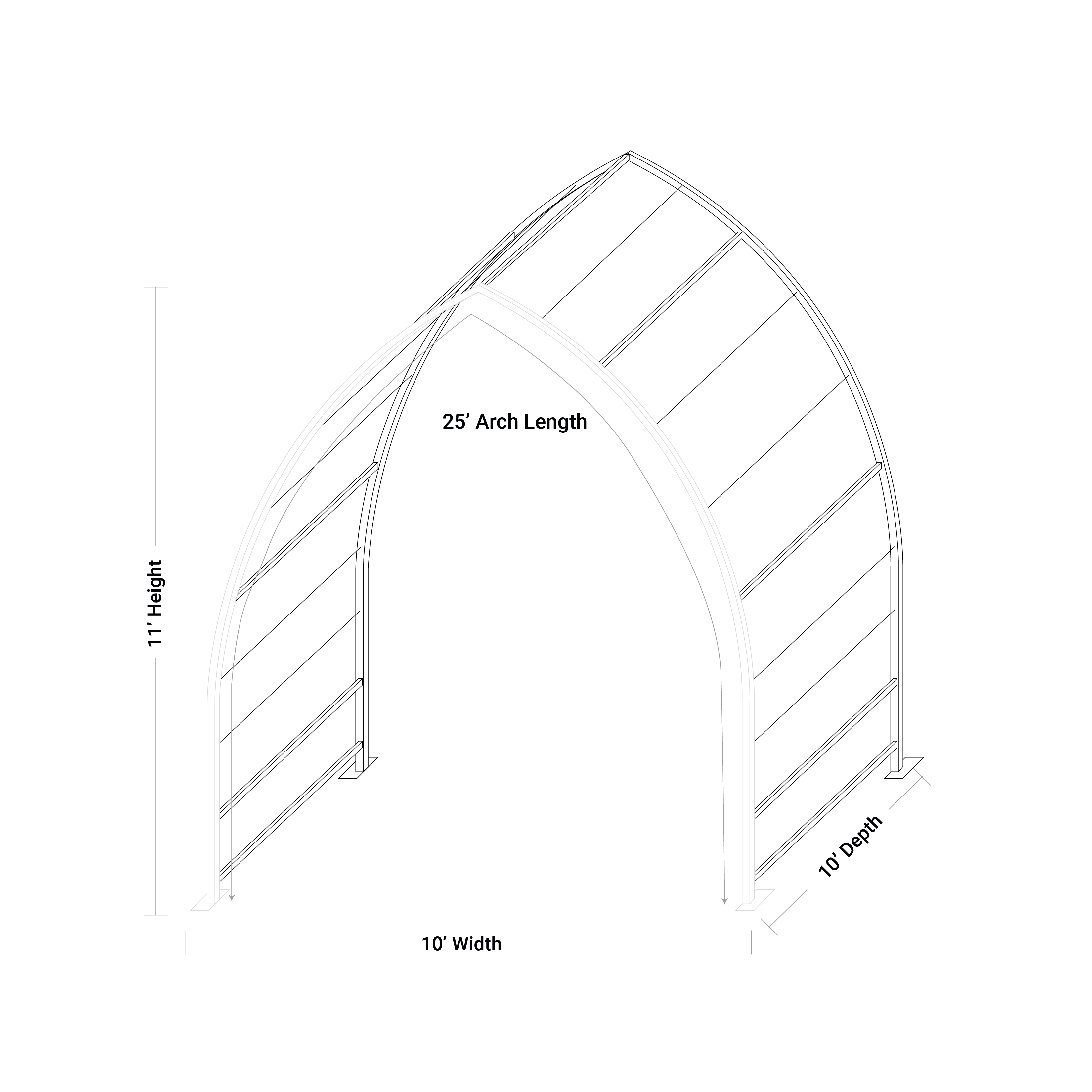 Cathedral Tunnel Structures – S4 Lights