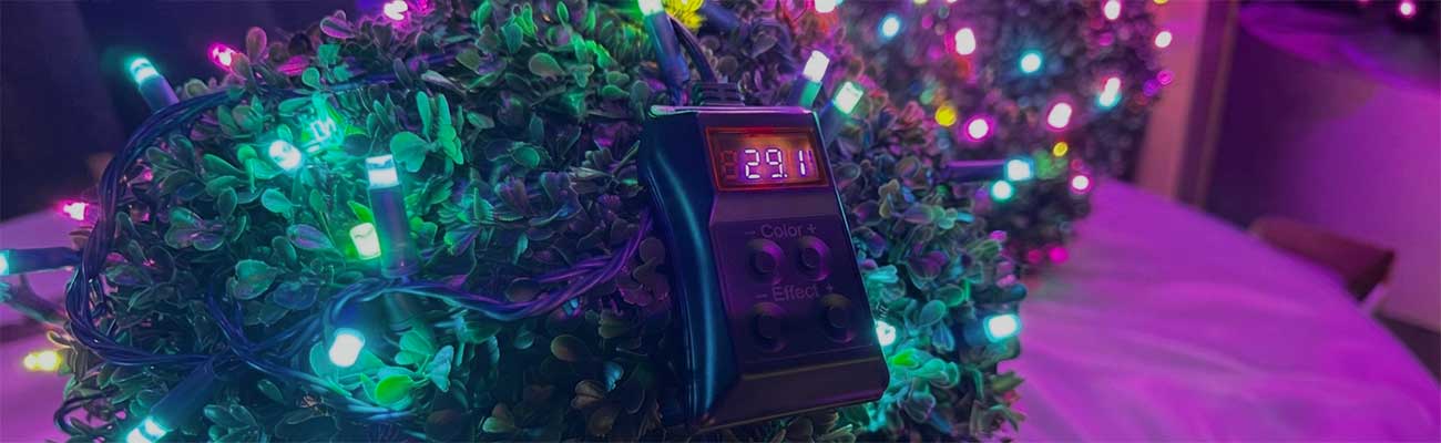 Simple to Complex Light Show components