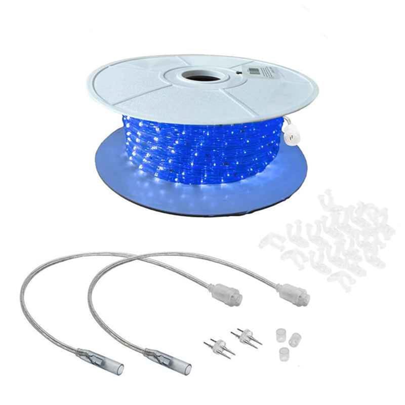 1800L 3/8” 2-Wire LED Rope Light Kit, 6in Bulb Spacing Blue|7cd117dddad2e202449f0fecd9f57202