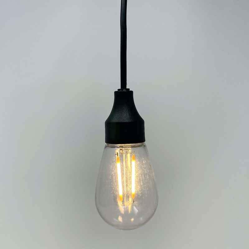 S14 LED Cafe Bulb Pendant / 1-Channel 10, Warm White|01e33ae26b31df747a72729a4e3bdfad