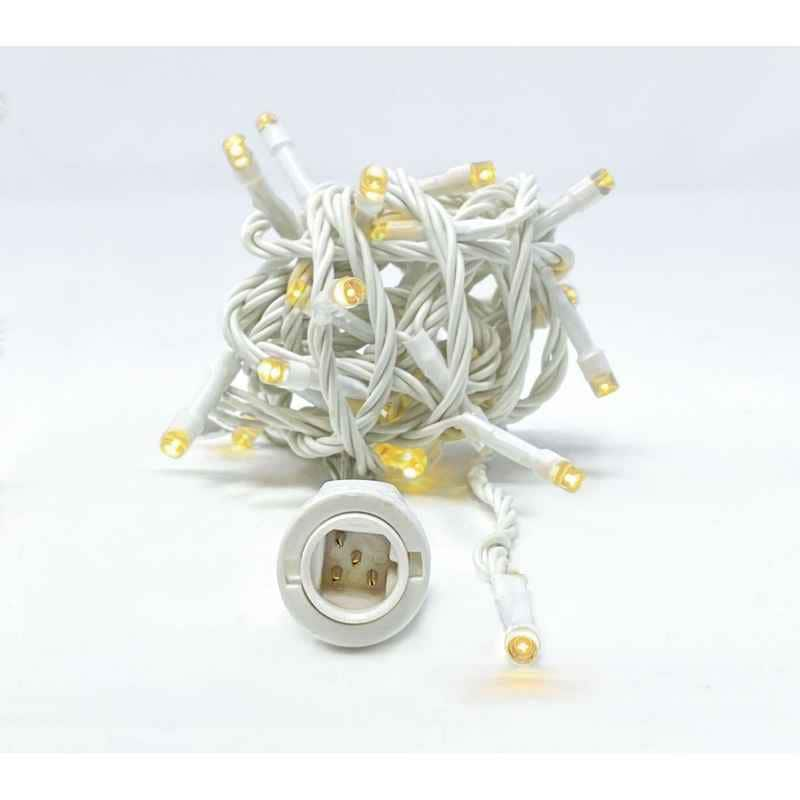 24L 5mm LED Curtain Light String / 3-Channel, 4in Bulb Spacing