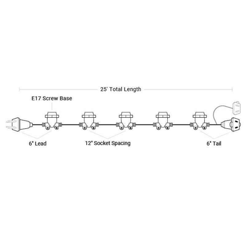 25ft E17 Commercial Grade Stringer