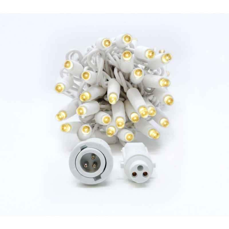 50L 5mm LED Light String, 4in Bulb Spacing