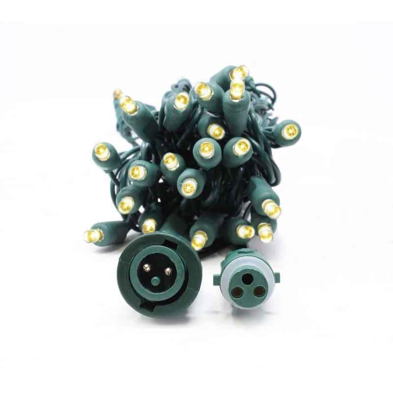 Maxiled Light String 50L 5mm LED Light String, 6in Bulb Spacing – S4 Lights