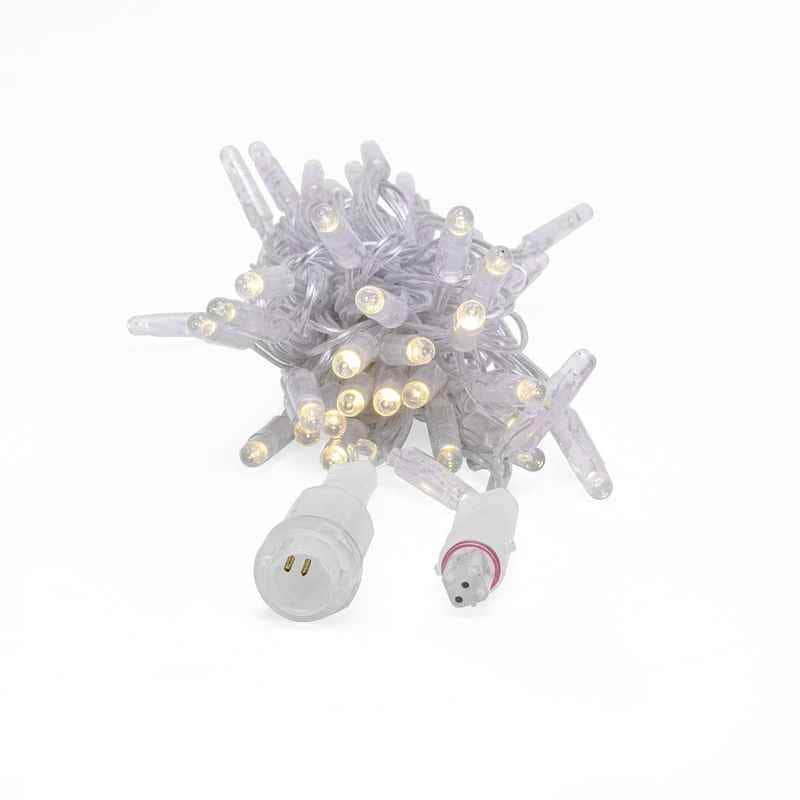 Led Nodes On String 72L 7mm LED Dome Light String, 4in Bulb Spacing – S4 Lights