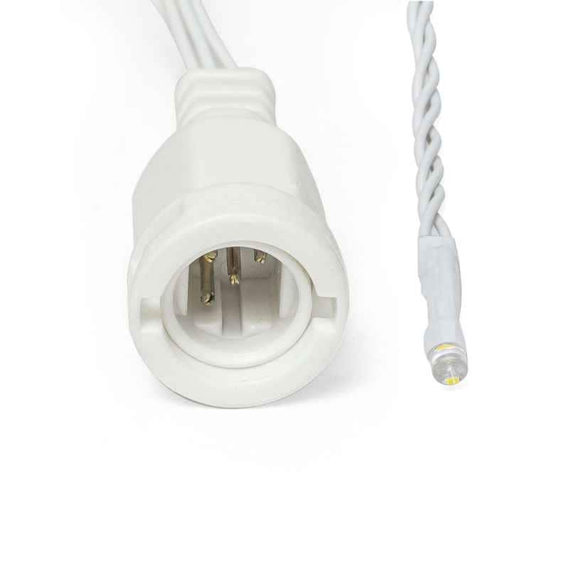 96L 5mm LED Curtain Light String / 3-Channel, 6in Bulb Spacing