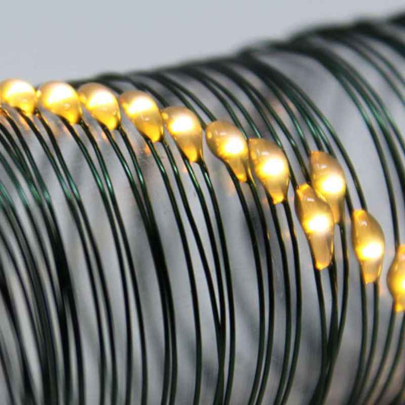 96L LED Fairy Light String, 4in Bulb Spacing