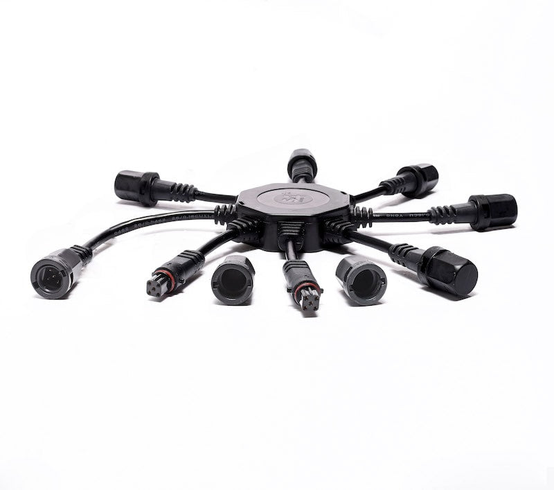 Multi Splitter Black Multi-Tap Splitters / 3-Channel – S4 Lights