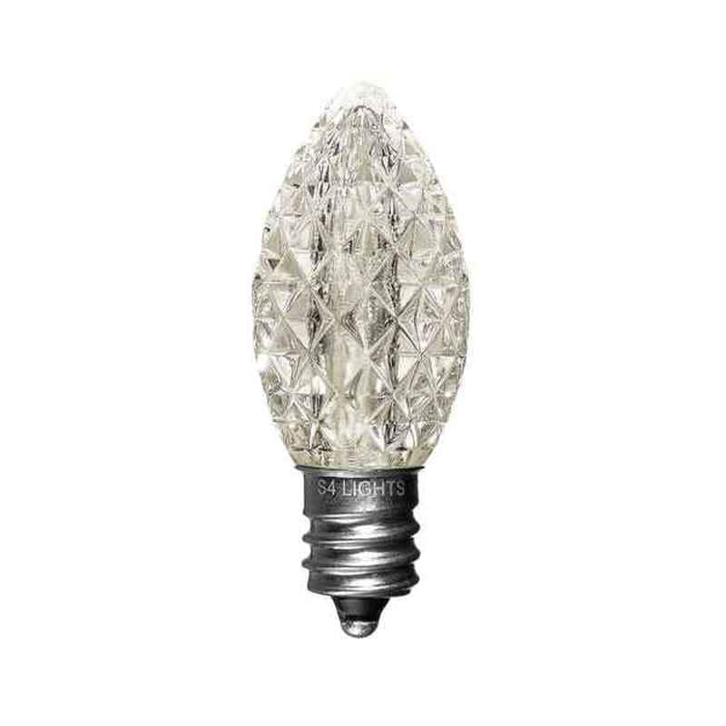 C7 LED Faceted Bulb, E12 Base Warm White 2800K|4c1375727f76be145a473720da11a8c1