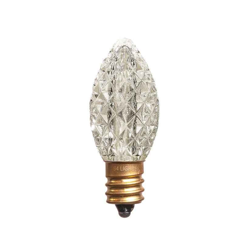 C7 LED Faceted Bulb, E12 Base Warm White 2800K|4c1375727f76be145a473720da11a8c1