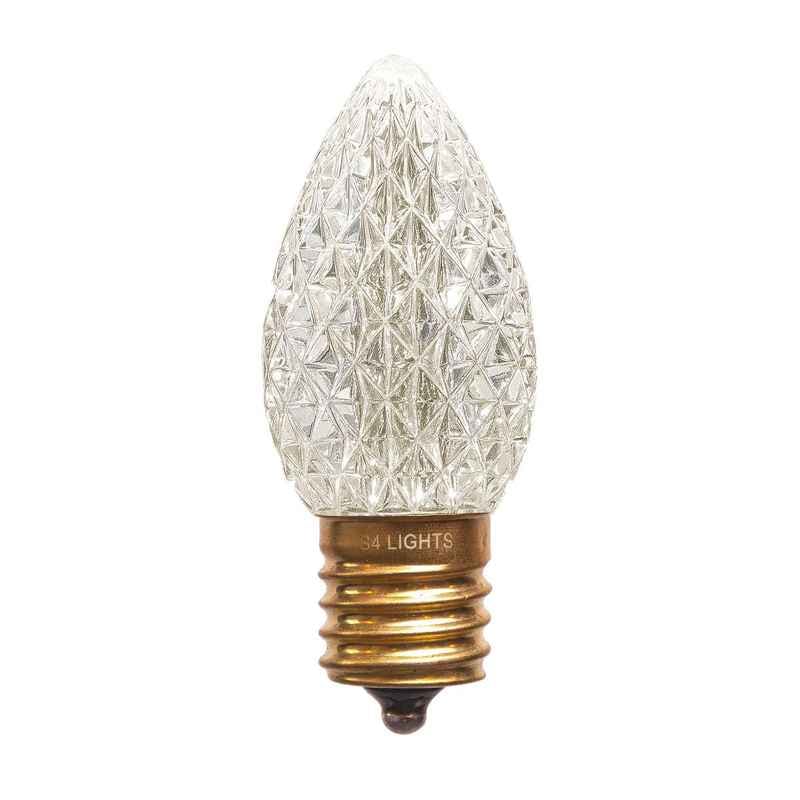 C9 LED Faceted Bulb, E17 Base Warm White 2800K|4c1375727f76be145a473720da11a8c1