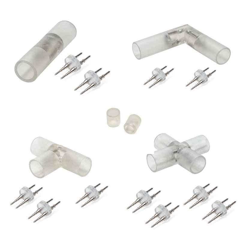 Clear Connectors and End Caps