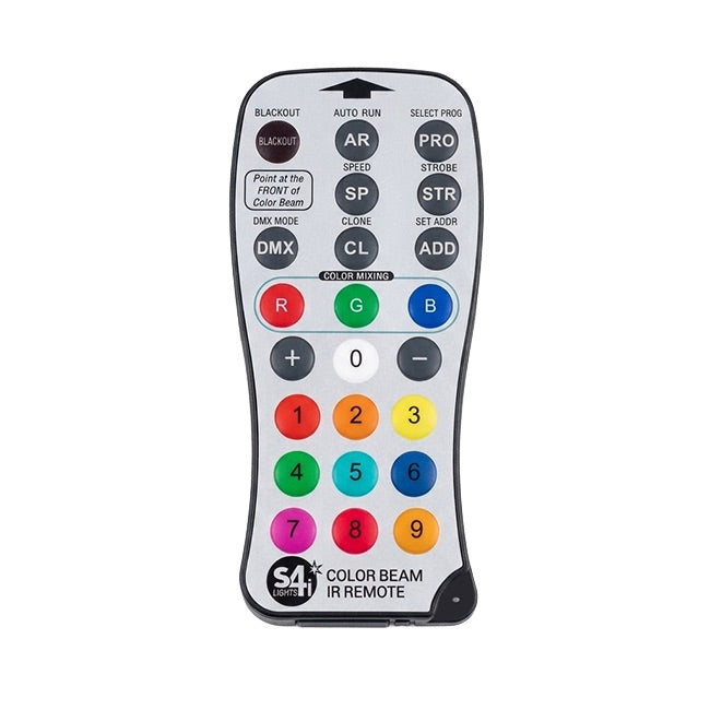 Remote Control Infrared Testing Fixture Color Beam IR Remote – S4 Lights