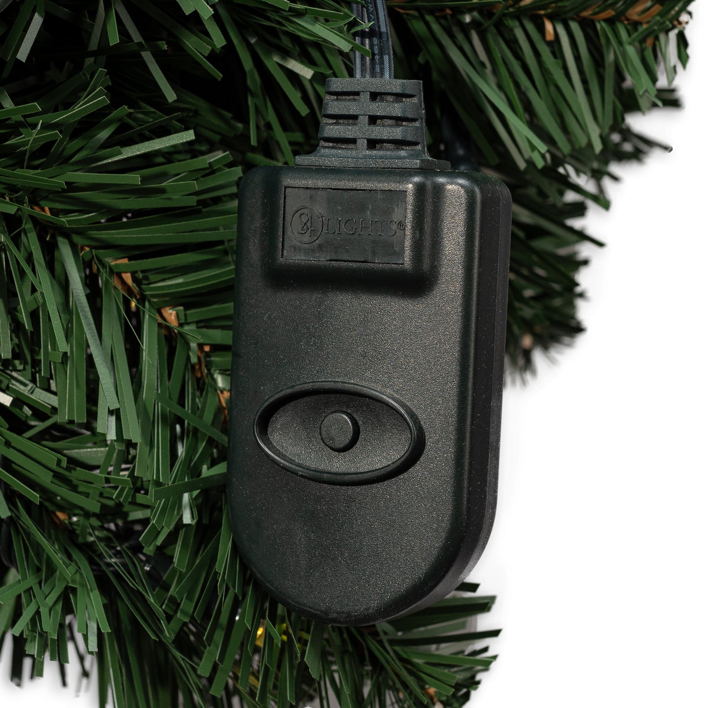 Warm White Battery Pre-lit Wreath