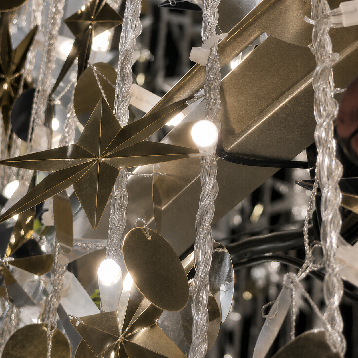 SlimLine KOS 138 Frame Tree with Star Garland