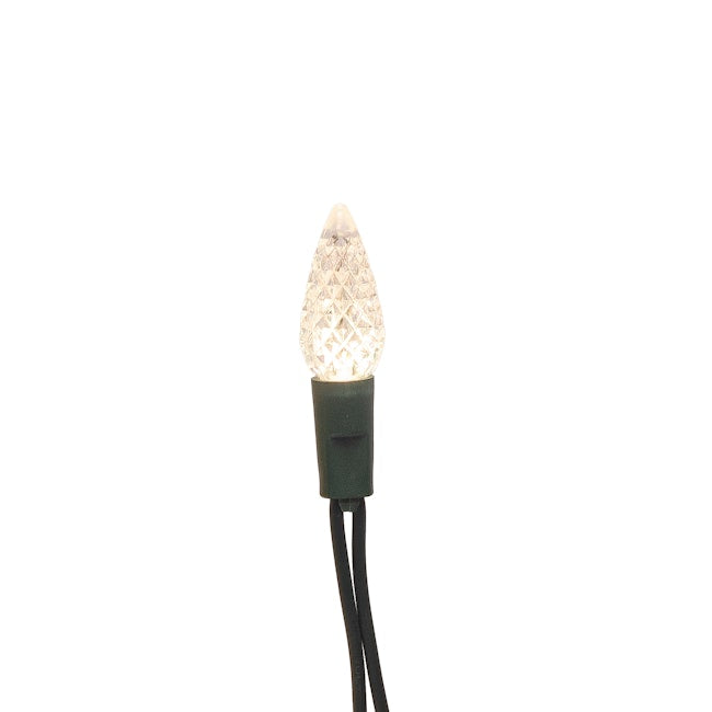 100L C6 Faceted Curtain Light String