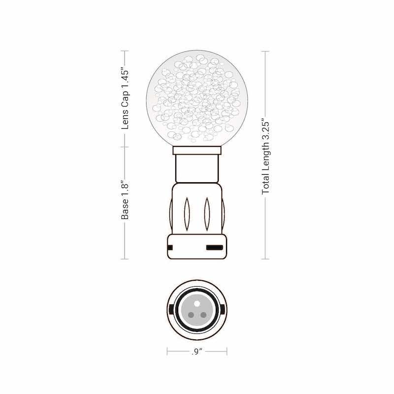 Fizzy Ball G40 Curtain Weight