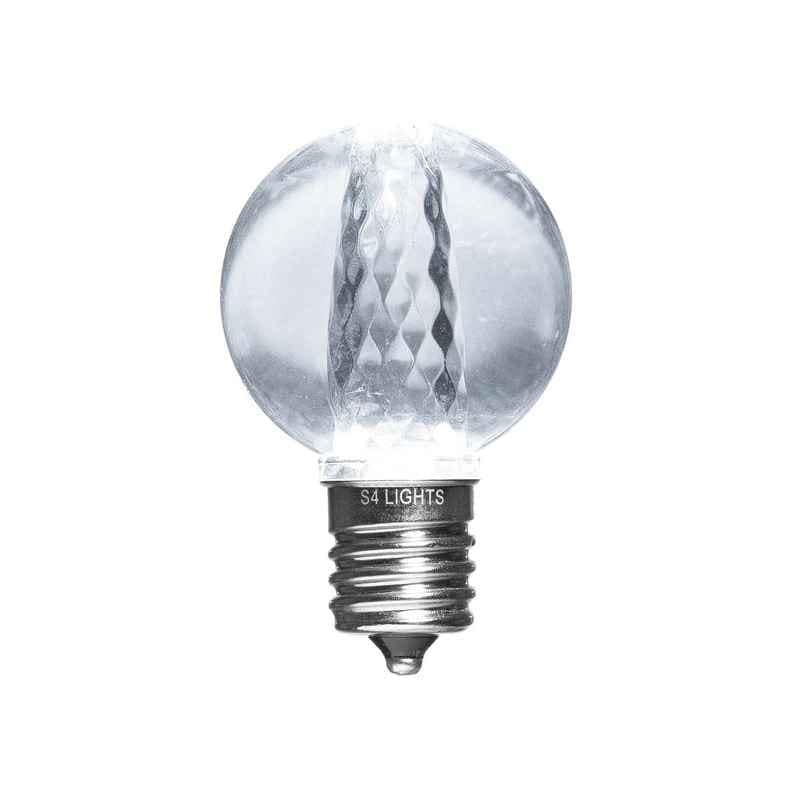 G40 LED Bulbs, E17 Base Cool White 10000K|d9996fa1f20bf314b7e3c286356e6b92