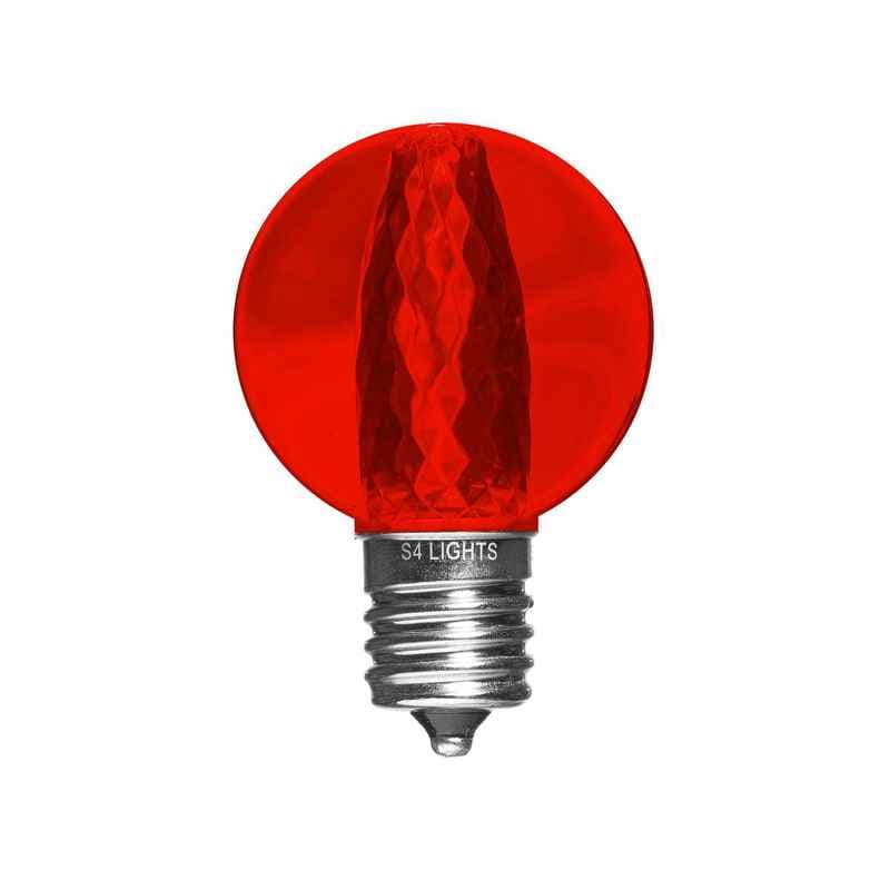 G40 LED Bulbs, E17 Base Ruby Red|3bab39f1ae2028e126b6ddf9f6dae3ee