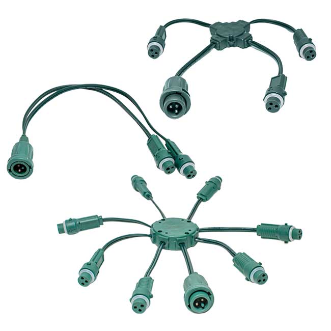 Multi Splitter Green Multi-Tap Splitters – S4 Lights