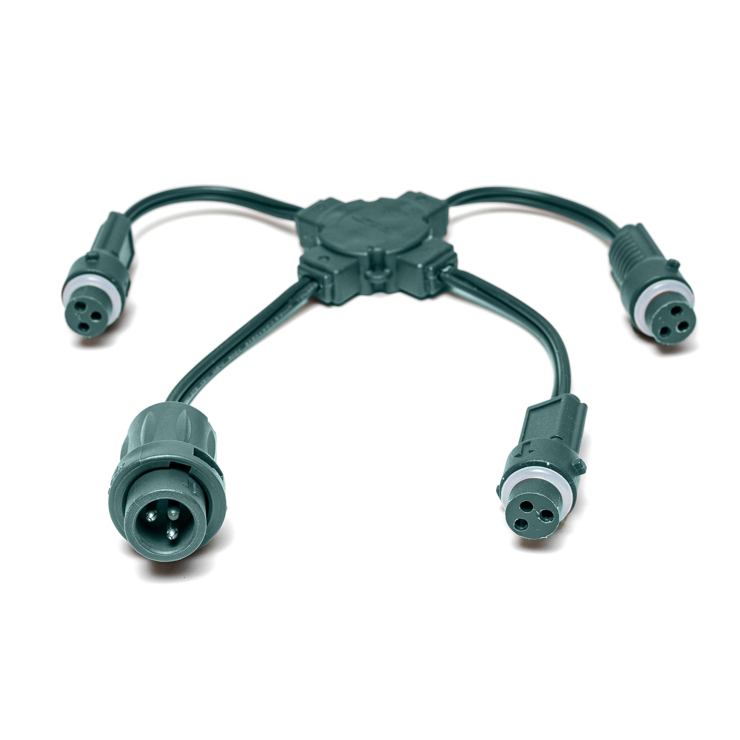 Green Multi-Tap Splitters