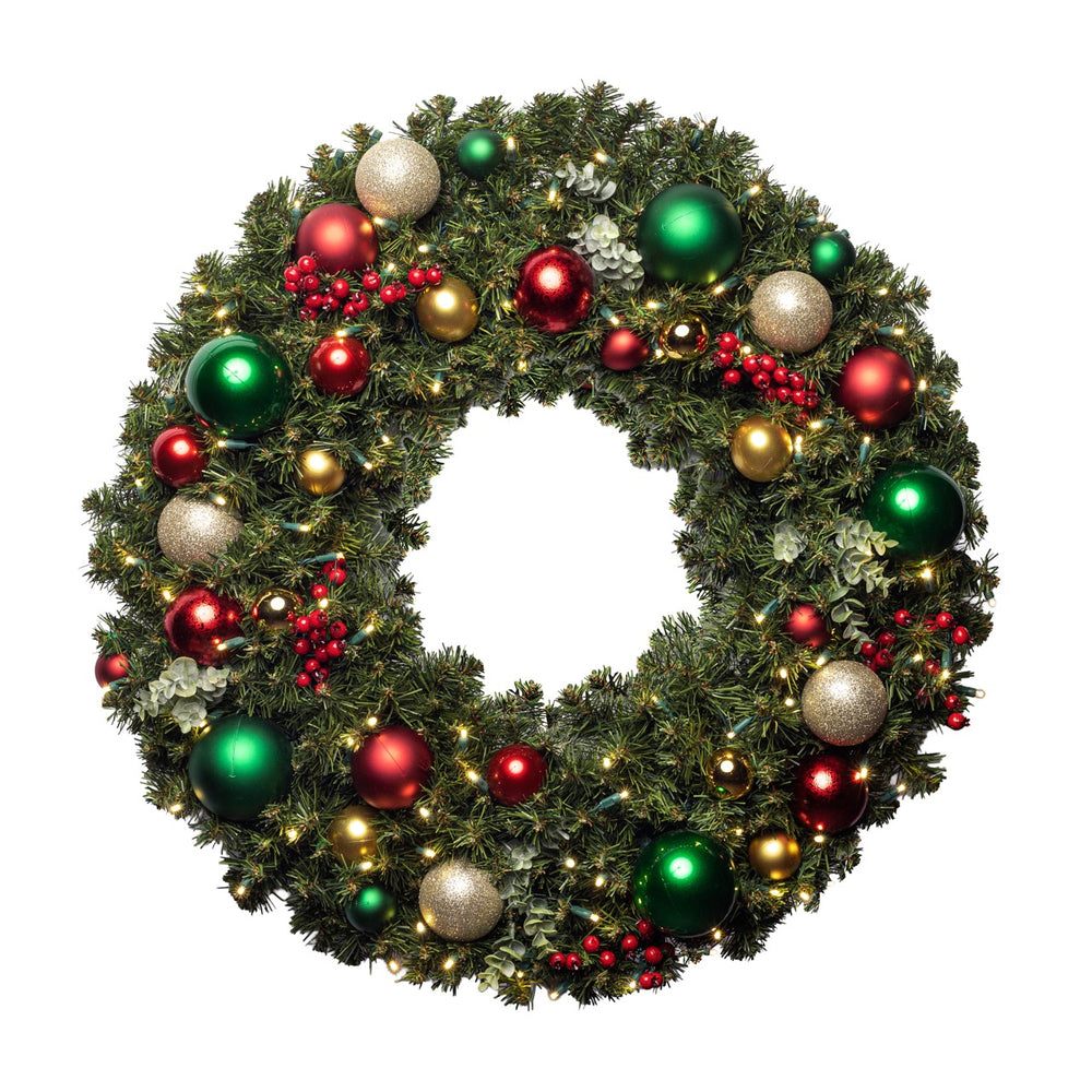 Christmas Morning Decor (Red/Green/Silver/Gold Ornaments) / 3