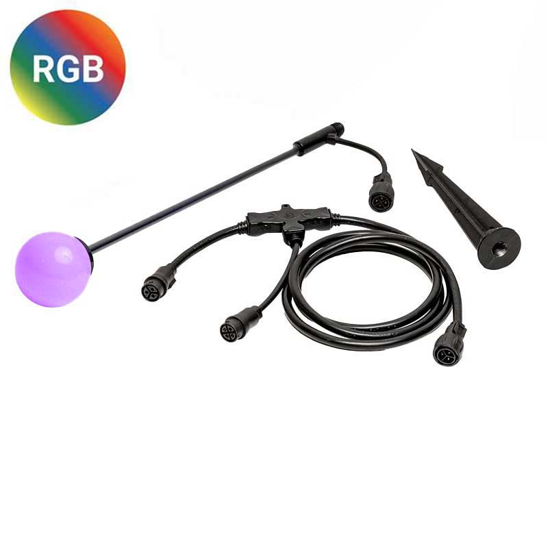 LED Color Blossom Light Stake RGB, 1|1cc15cecac00203010203afdaf3fe275