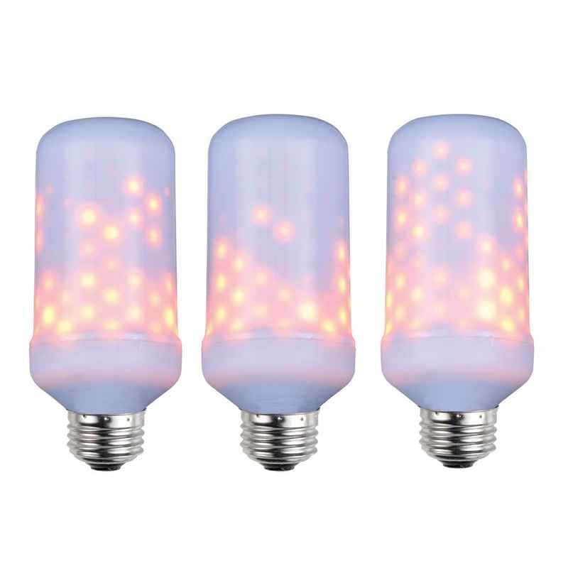 LED Flame Bulb w/ Gravity Sensor, E26 Base