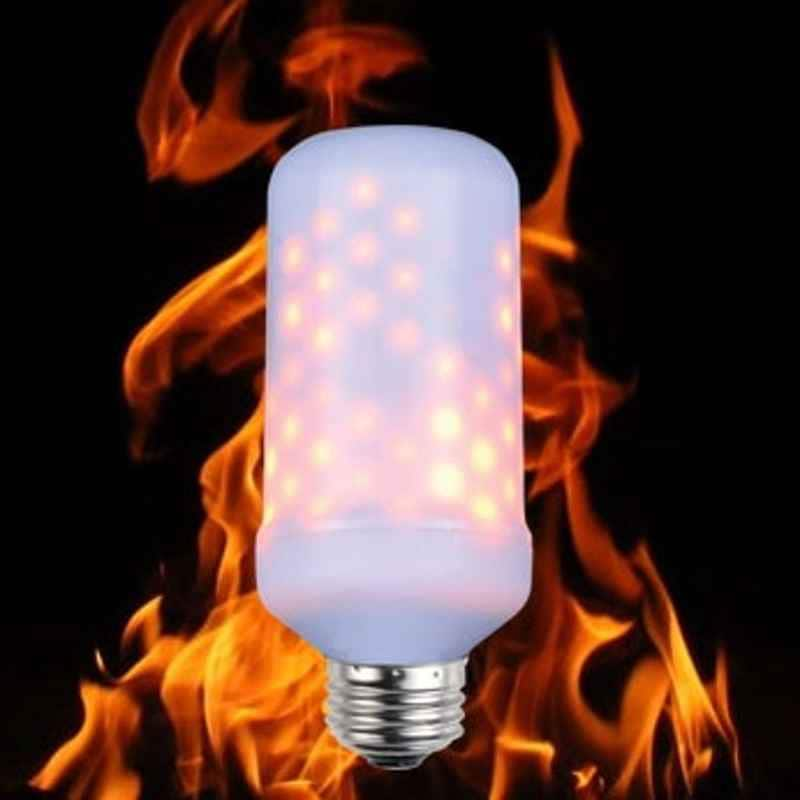 LED Flame Bulb w/ Gravity Sensor, E26 Base