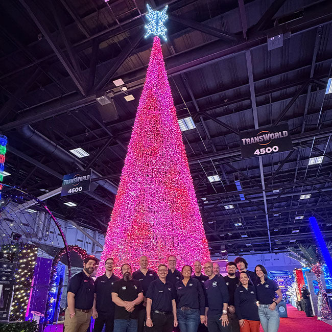 SlimLine KOS 138 Frame Tree with Star Garland