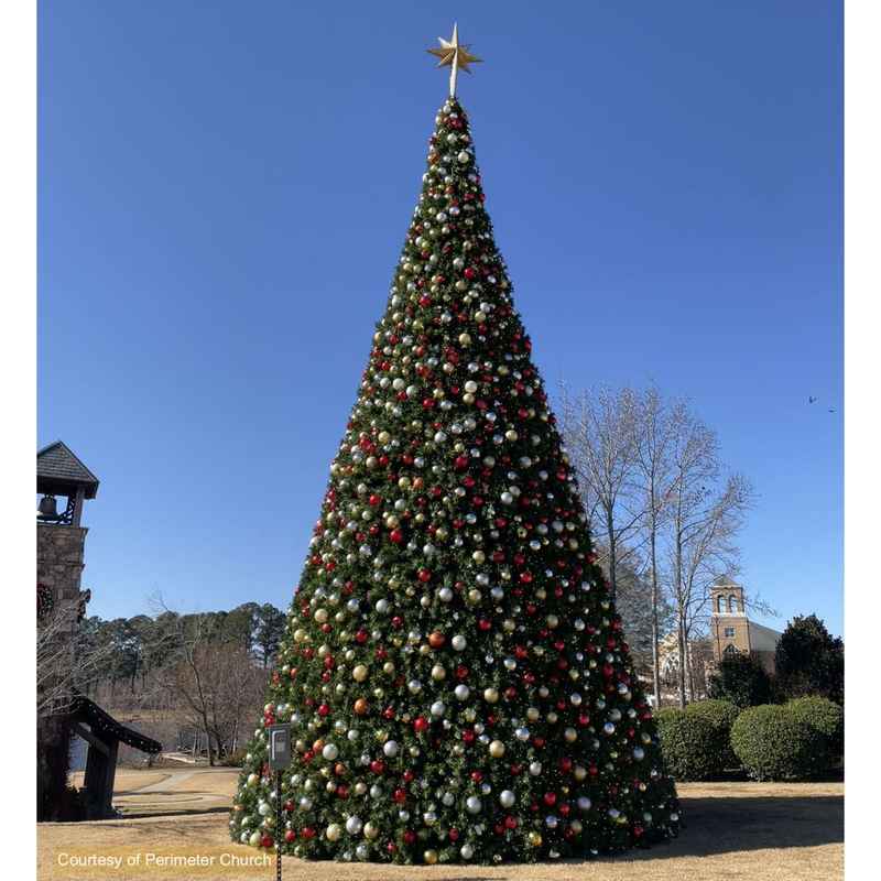 Unlit Tannenbaum Christmas Tower Tree