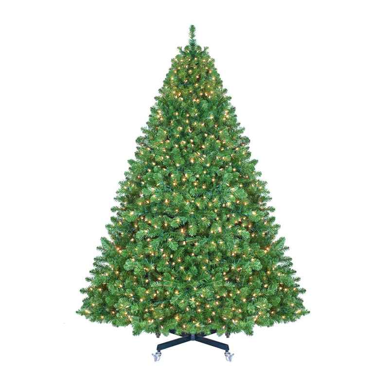 Warm White Pre-lit Full Profile Christmas Tree