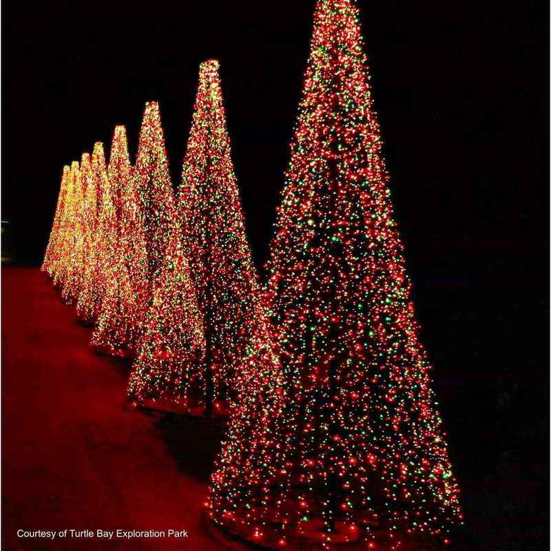 Pole Tree LED 5mm Light Kits / 3-Channel Animated