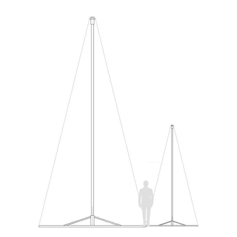 Pole Tree Structures • Compatible with Versaline® 5mm Light Kits