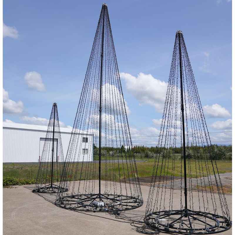 Pole Tree Structures • Compatible with Versaline® 5mm Light Kits