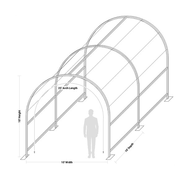 Tunnel Structures • Compatible with Plug N Play & Versaline 5mm Light Kits