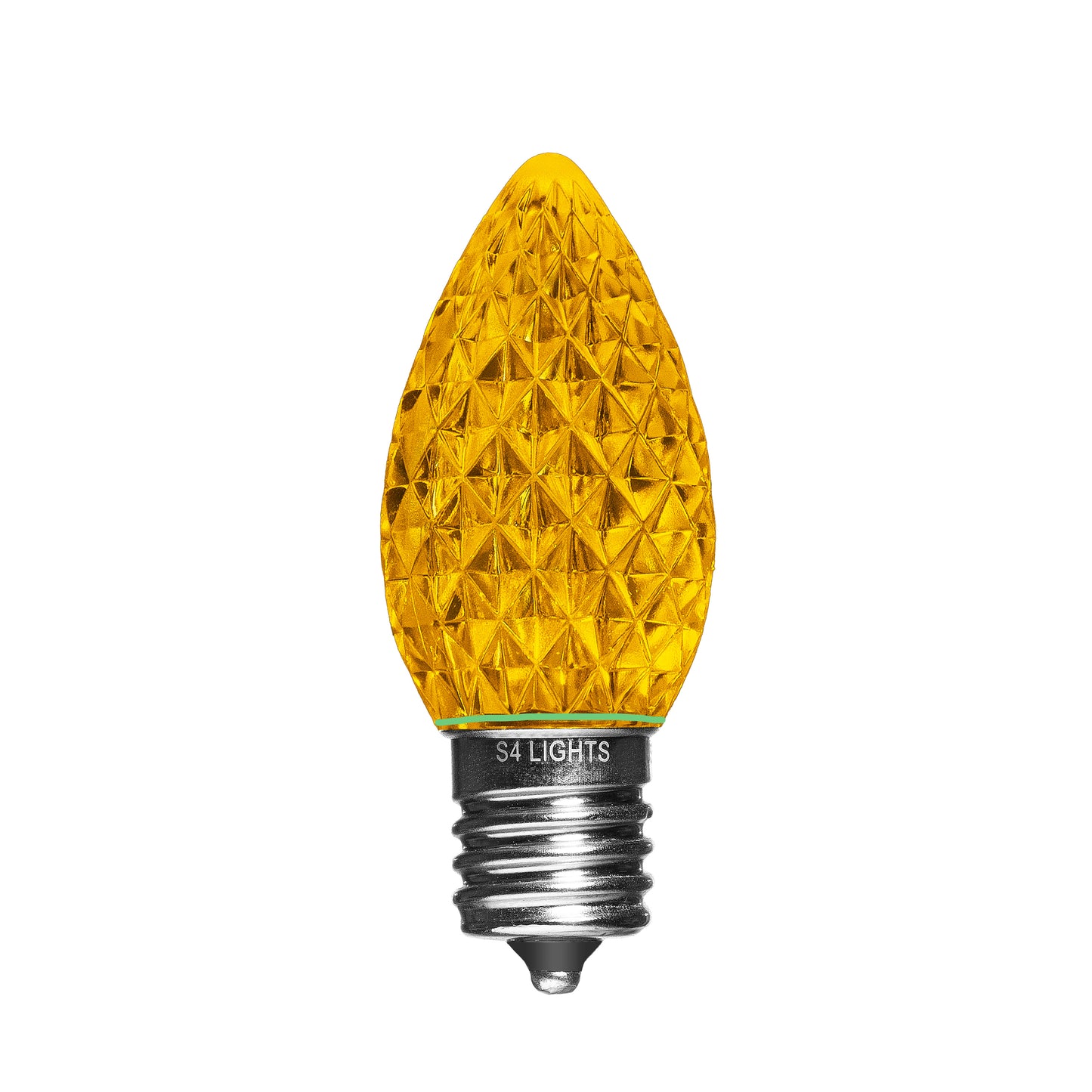 C9 LED Faceted Bulb, E17 Base