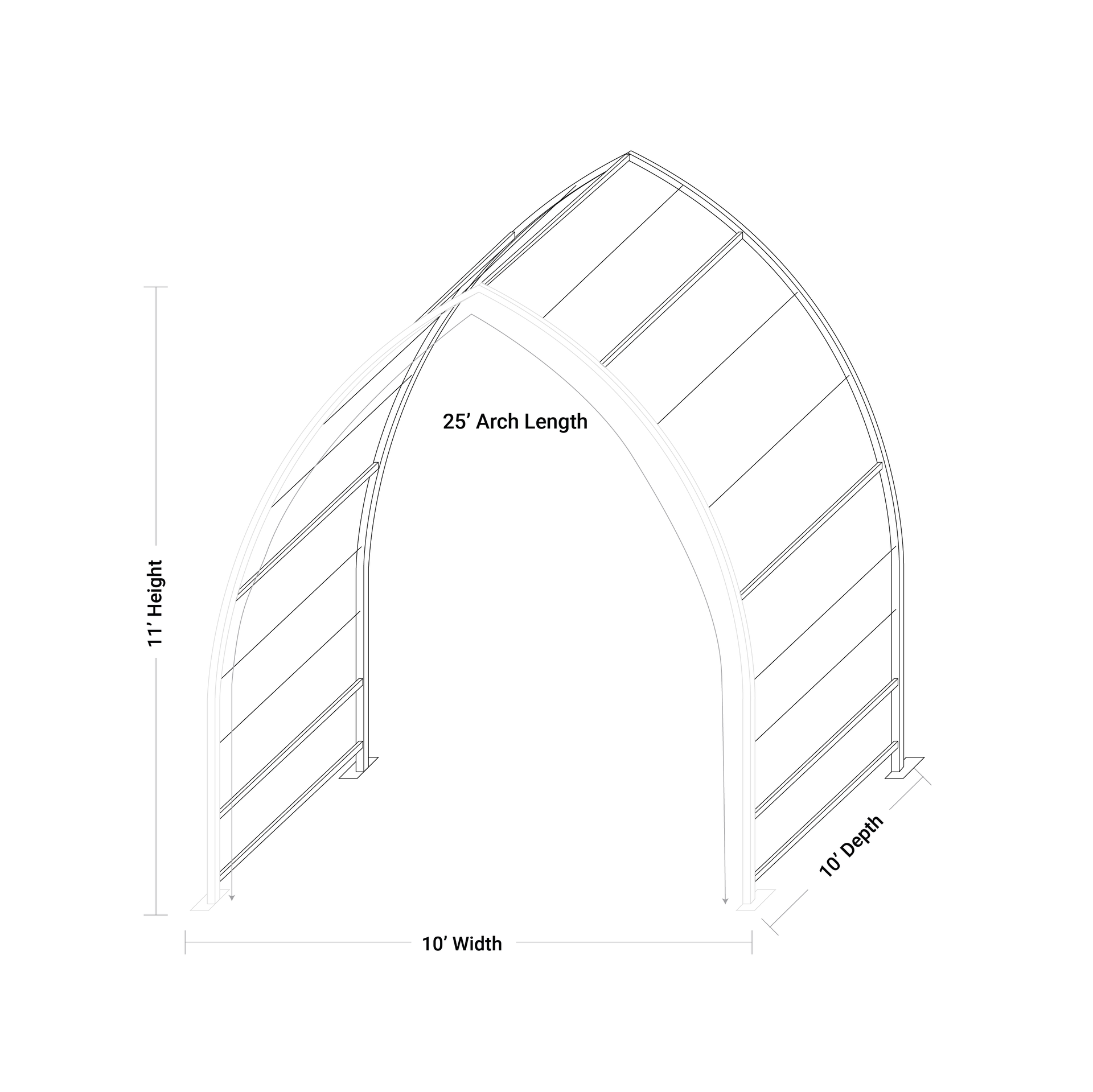 Cathedral Tunnel Structures – S4 Lights